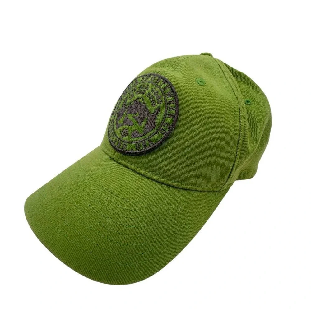 Columbia Sportswear Hat Green‎ Cap Portland USA Logo Embroidered